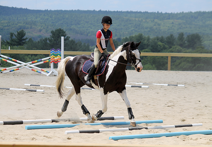 jumping arena